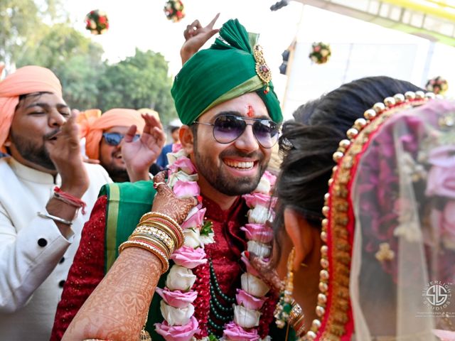 Prachi and Aagam&apos;s wedding in Ahmedabad, Gujarat 25