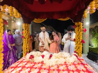 The wedding of Saniya and Dhawal