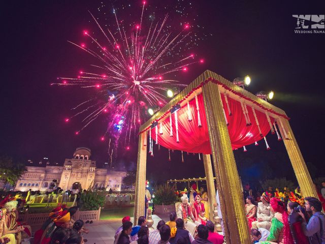 Shweta and Arjun&apos;s wedding in Bikaner, Rajasthan 61