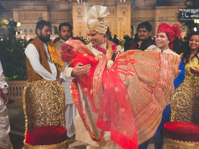 Shweta and Arjun&apos;s wedding in Bikaner, Rajasthan 63