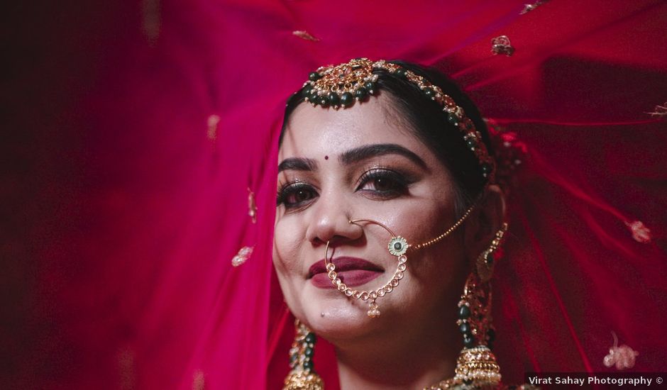 Neha Bhatia and Abhishek Chaterjee's wedding in Lucknow, Uttar Pradesh