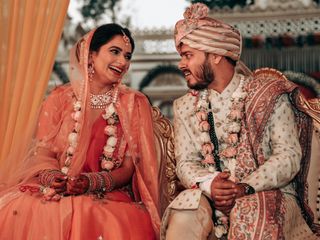 The wedding of Akanksha and Rahul