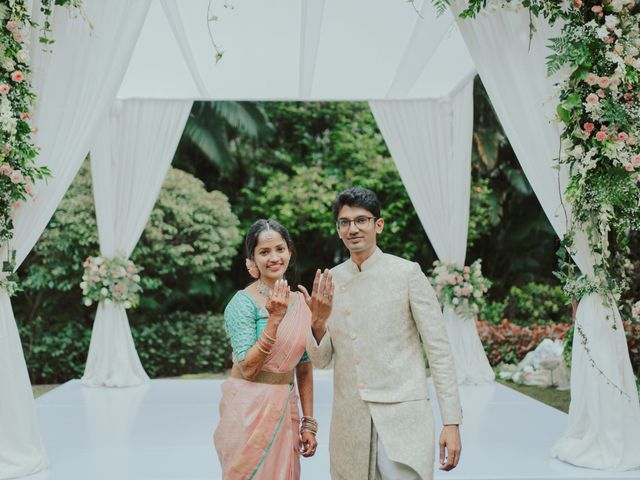 Akshatha and Vinayak&apos;s wedding in Bangalore, Karnataka 15