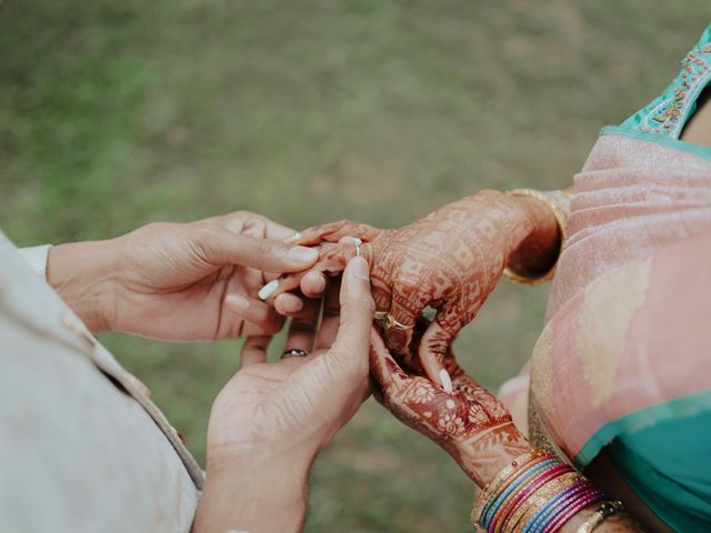 Akshatha and Vinayak&apos;s wedding in Bangalore, Karnataka 16