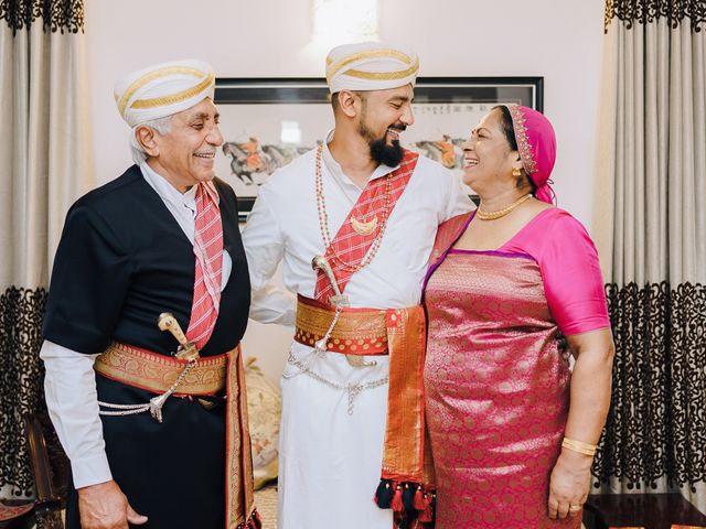 Karan and Deepali&apos;s wedding in Bangalore, Karnataka 14