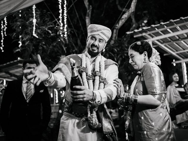 Karan and Deepali&apos;s wedding in Bangalore, Karnataka 97