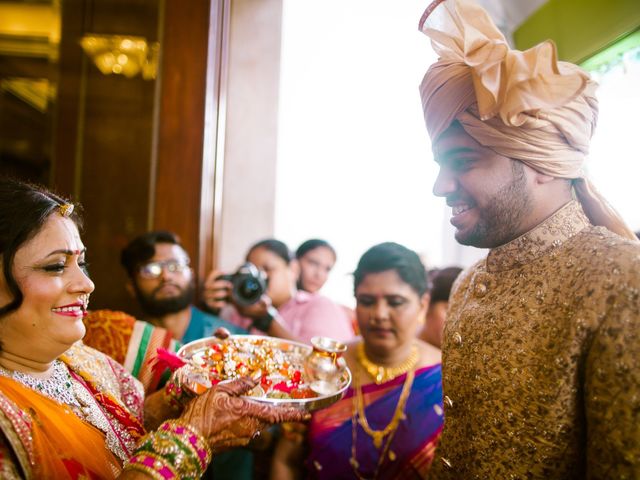 Aditi and Sujay&apos;s wedding in Mumbai, Maharashtra 36
