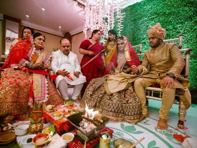 Aditi and Sujay&apos;s wedding in Mumbai, Maharashtra 44
