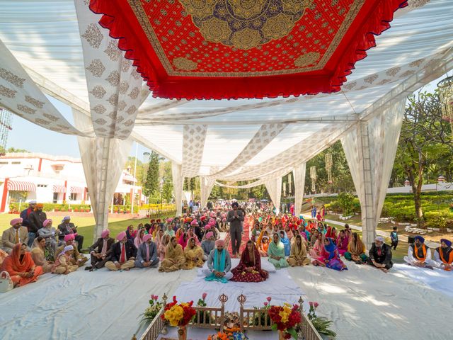 Simran and Indruj&apos;s wedding in Chandigarh City, Chandigarh 44