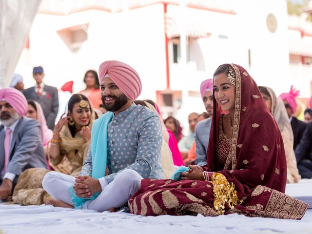 Simran and Indruj&apos;s wedding in Chandigarh City, Chandigarh 47