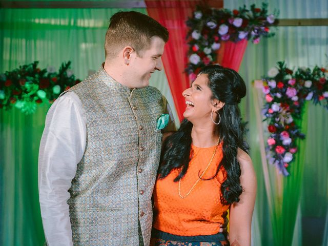 Krithika and Tyler&apos;s wedding in Bangalore, Karnataka 15