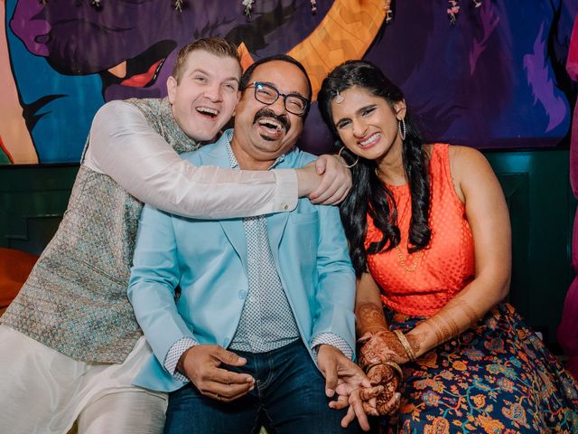 Krithika and Tyler&apos;s wedding in Bangalore, Karnataka 25