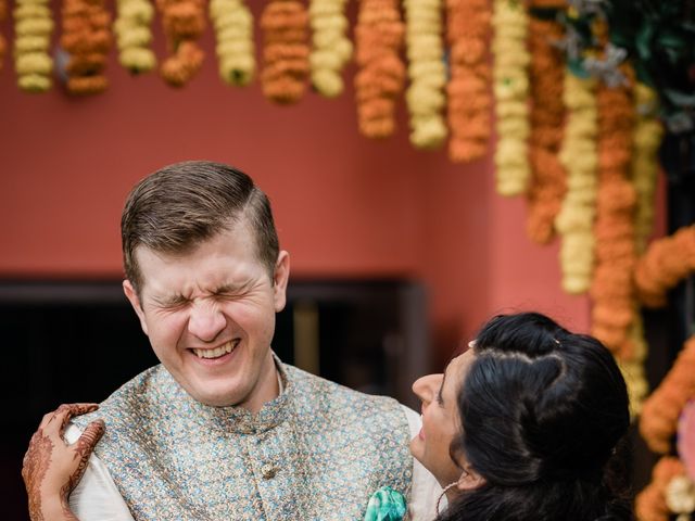 Krithika and Tyler&apos;s wedding in Bangalore, Karnataka 57