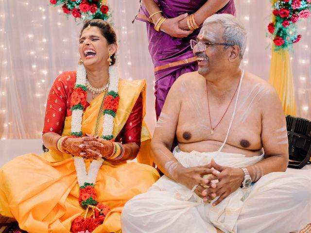 Krithika and Tyler&apos;s wedding in Bangalore, Karnataka 85