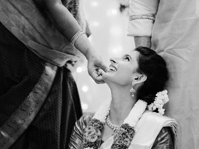 Krithika and Tyler&apos;s wedding in Bangalore, Karnataka 86