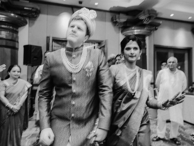 Krithika and Tyler&apos;s wedding in Bangalore, Karnataka 111