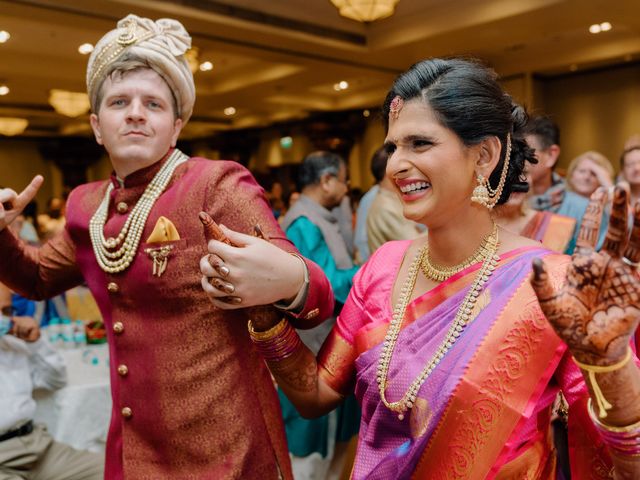 Krithika and Tyler&apos;s wedding in Bangalore, Karnataka 113