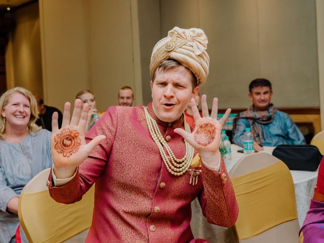 Krithika and Tyler&apos;s wedding in Bangalore, Karnataka 116