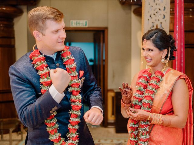 Krithika and Tyler&apos;s wedding in Bangalore, Karnataka 124