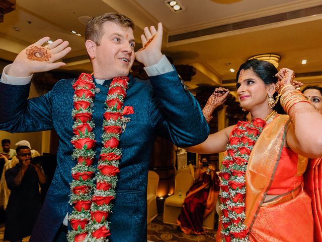 Krithika and Tyler&apos;s wedding in Bangalore, Karnataka 132