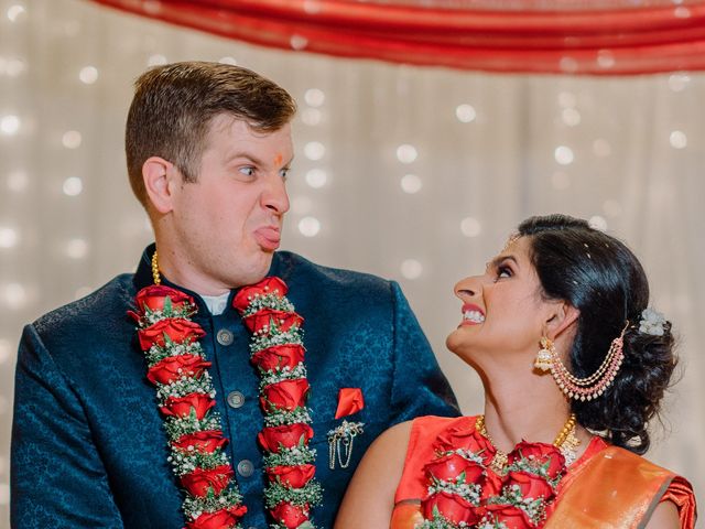 Krithika and Tyler&apos;s wedding in Bangalore, Karnataka 135