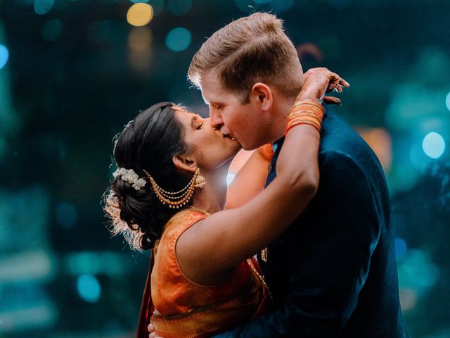 Krithika and Tyler&apos;s wedding in Bangalore, Karnataka 138