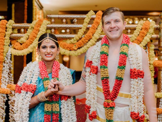 Krithika and Tyler&apos;s wedding in Bangalore, Karnataka 162