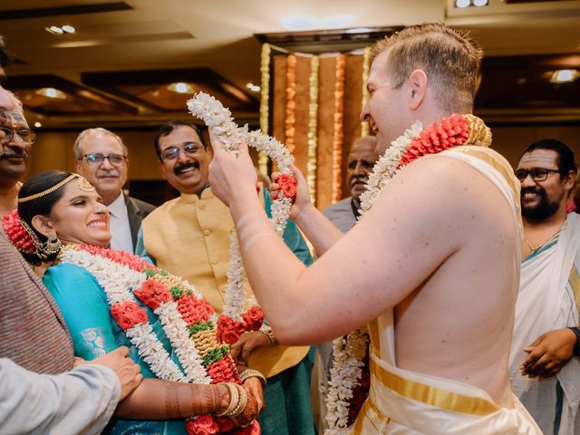 Krithika and Tyler&apos;s wedding in Bangalore, Karnataka 164