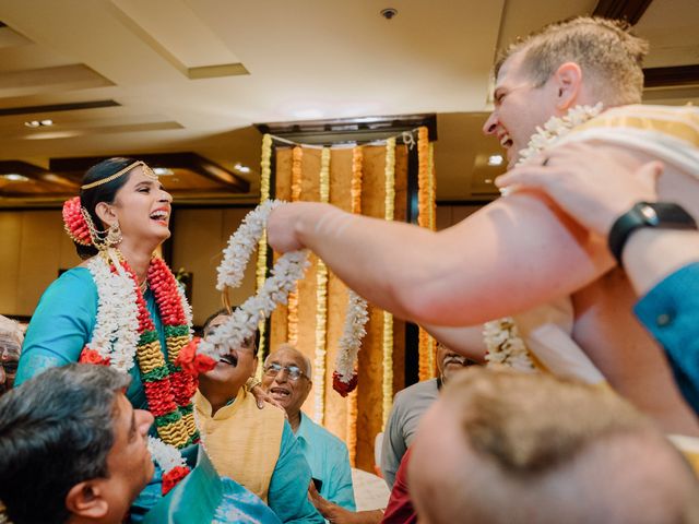 Krithika and Tyler&apos;s wedding in Bangalore, Karnataka 166