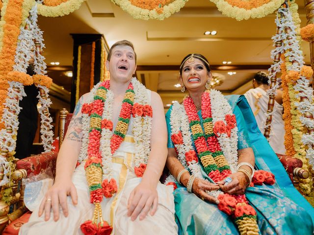 Krithika and Tyler&apos;s wedding in Bangalore, Karnataka 175