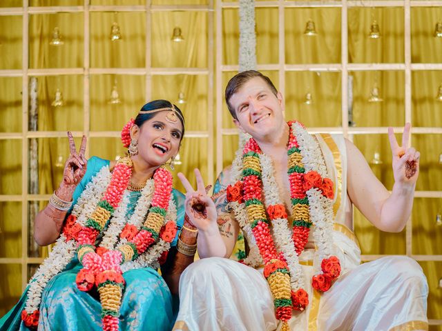Krithika and Tyler&apos;s wedding in Bangalore, Karnataka 176