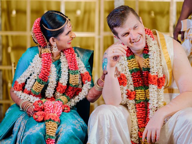 Krithika and Tyler&apos;s wedding in Bangalore, Karnataka 177