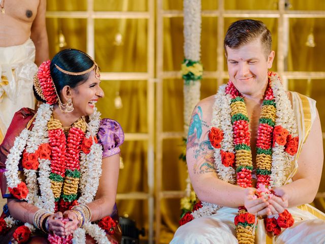 Krithika and Tyler&apos;s wedding in Bangalore, Karnataka 181