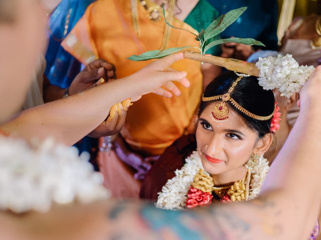 Krithika and Tyler&apos;s wedding in Bangalore, Karnataka 184