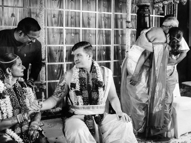 Krithika and Tyler&apos;s wedding in Bangalore, Karnataka 203