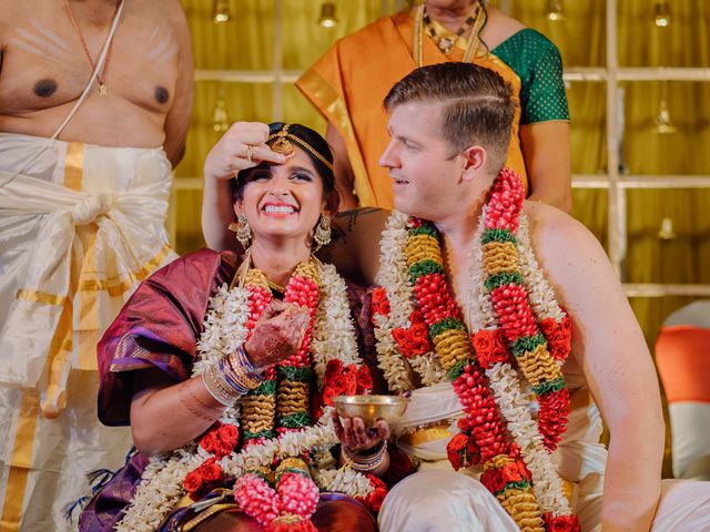 Krithika and Tyler&apos;s wedding in Bangalore, Karnataka 209