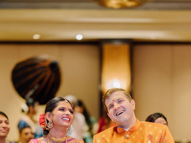 Krithika and Tyler&apos;s wedding in Bangalore, Karnataka 216