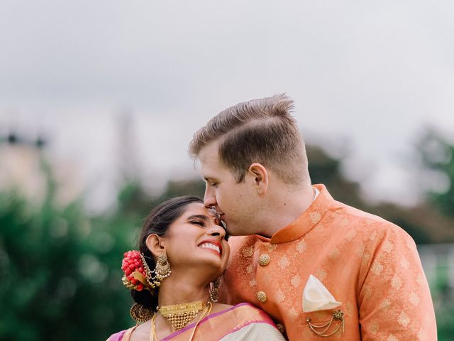 Krithika and Tyler&apos;s wedding in Bangalore, Karnataka 225