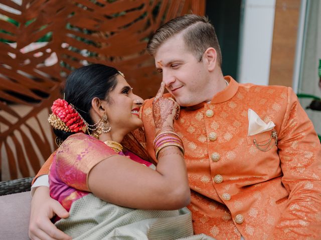 Krithika and Tyler&apos;s wedding in Bangalore, Karnataka 229