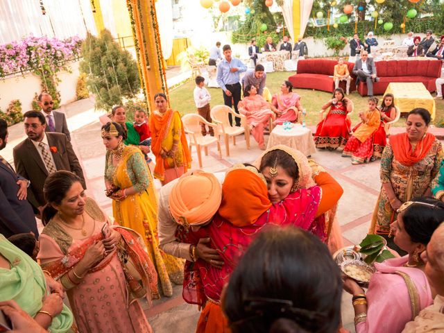 Chitvan and Inder&apos;s wedding in Chandigarh City, Chandigarh 17