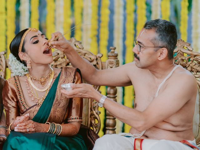 Sahana and Jayantha&apos;s wedding in Bangalore, Karnataka 73