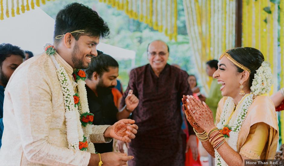 Sahana and Jayantha's wedding in Bangalore, Karnataka