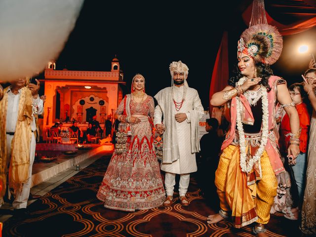 Keshav and Samiksha&apos;s wedding in Karnal, Haryana 40