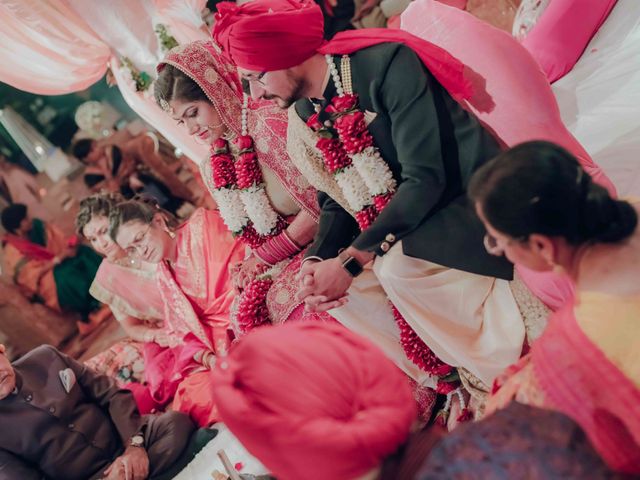 Aditi and Sukhmeet&apos;s wedding in Meerut, Uttar Pradesh 35