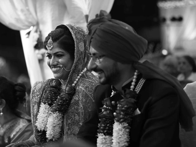 Aditi and Sukhmeet&apos;s wedding in Meerut, Uttar Pradesh 36