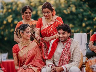 The wedding of Prerna and Vivek