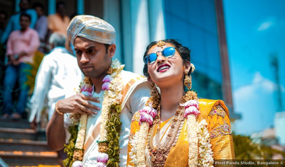 Rakshita and Rakesh's wedding in Bangalore, Karnataka