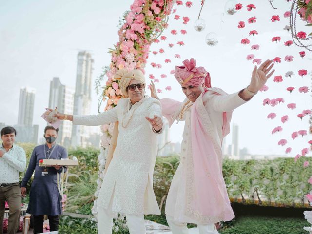 Shubham and Aayushi&apos;s wedding in Mumbai, Maharashtra 126