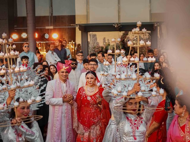 Shubham and Aayushi&apos;s wedding in Mumbai, Maharashtra 142
