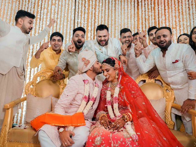 Shubham and Aayushi&apos;s wedding in Mumbai, Maharashtra 191